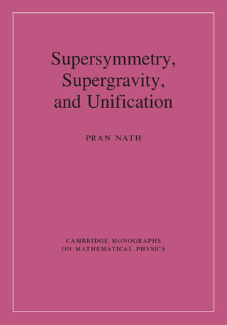 Immagine di copertina: Supersymmetry, Supergravity, and Unification 9780521197021