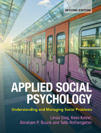 Imagen de portada: Applied Social Psychology 2nd edition 9781107044081