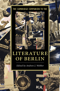Imagen de portada: The Cambridge Companion to the Literature of Berlin 9781107062009