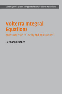 Titelbild: Volterra Integral Equations 9781107098725