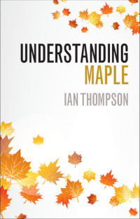 表紙画像: Understanding Maple 9781316628140