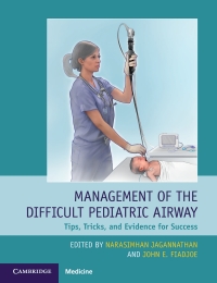 Imagen de portada: Management of the Difficult Pediatric Airway 9781108492584