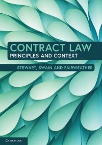 صورة الغلاف: Contract Law 9781107687486