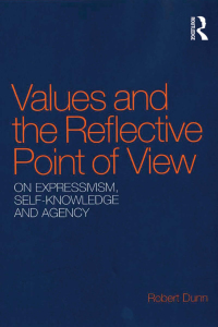 صورة الغلاف: Values and the Reflective Point of View 1st edition 9780754654124