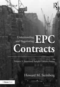 Imagen de portada: Understanding and Negotiating EPC Contracts, Volume 2 1st edition 9781472423788