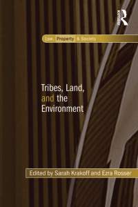 Imagen de portada: Tribes, Land, and the Environment 1st edition 9781409420620