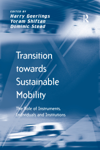 Cover image: Transition towards Sustainable Mobility 1st edition 9781138252417
