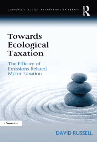 Imagen de portada: Towards Ecological Taxation 1st edition 9780566089794
