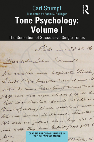 Cover image: Tone Psychology: Volume I 1st edition 9781472435231