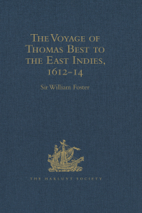 Titelbild: The Voyage of Thomas Best to the East Indies, 1612-14 1st edition 9781409414421