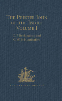 Titelbild: The Prester John of the Indies 1st edition 9781409414803