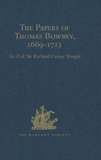 Titelbild: The Papers of Thomas Bowrey, 1669-1713 1st edition 9781409414254
