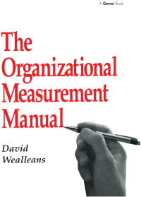 表紙画像: The Organizational Measurement Manual 1st edition 9781138256187