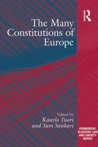 Immagine di copertina: The Many Constitutions of Europe 1st edition 9781138249868