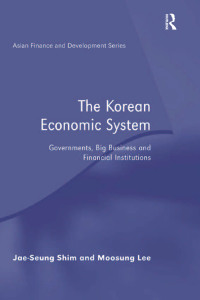 Imagen de portada: The Korean Economic System 1st edition 9780754670780