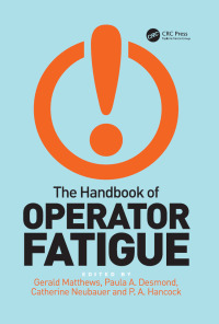 Imagen de portada: The Handbook of Operator Fatigue 1st edition 9781138077812