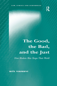 Cover image: The Good, the Bad, and the Just 1st edition 9781409468455