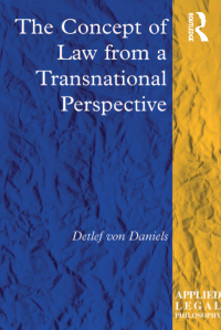 Imagen de portada: The Concept of Law from a Transnational Perspective 1st edition 9780754674689