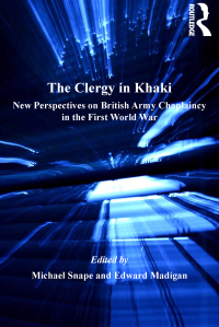 Cover image: The Clergy in Khaki 1st edition 9781138279285
