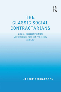 Omslagafbeelding: The Classic Social Contractarians 1st edition 9781138275478