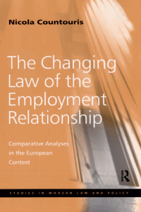 表紙画像: The Changing Law of the Employment Relationship 1st edition 9780754648000