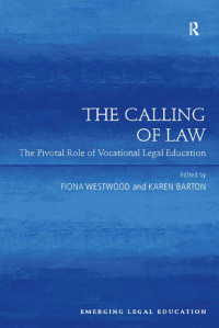 Cover image: The Calling of Law 1st edition 9781138247802