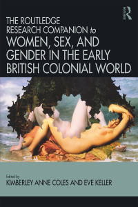 Imagen de portada: Routledge Companion to Women, Sex, and Gender in the Early British Colonial World 1st edition 9781472479945
