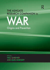 Omslagafbeelding: The Ashgate Research Companion to War 1st edition 9781138111097
