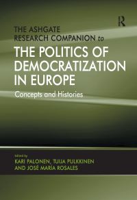 Titelbild: The Ashgate Research Companion to the Politics of Democratization in Europe 1st edition 9780754672500