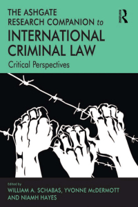 Imagen de portada: The Ashgate Research Companion to International Criminal Law 1st edition 9781409419181