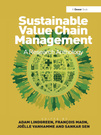 表紙画像: Sustainable Value Chain Management 1st edition 9781409435082