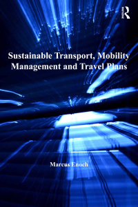 صورة الغلاف: Sustainable Transport, Mobility Management and Travel Plans 1st edition 9781138271364