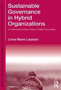 Cover image: Sustainable Governance in Hybrid Organizations 1st edition 9780367880538