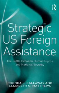 صورة الغلاف: Strategic US Foreign Assistance 1st edition 9780754673262