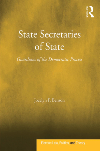 Titelbild: State Secretaries of State 1st edition 9780754677451