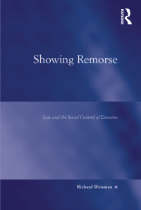 表紙画像: Showing Remorse 1st edition 9781138260030