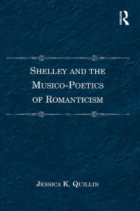 Cover image: Shelley and the Musico-Poetics of Romanticism 1st edition 9781138269194