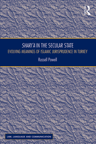 Cover image: Shari`a in the Secular State 1st edition 9781472479549