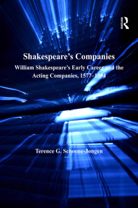 صورة الغلاف: Shakespeare's Companies 1st edition 9780754664345