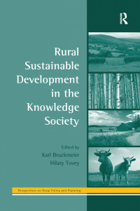 Cover image: Rural Sustainable Development in the Knowledge Society 1st edition 9781138260078