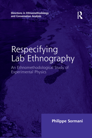 Imagen de portada: Respecifying Lab Ethnography 1st edition 9781409465867