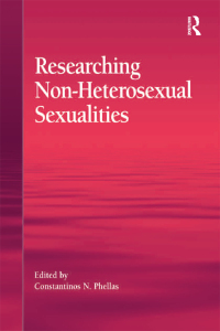 Cover image: Researching Non-Heterosexual Sexualities 1st edition 9781409412656