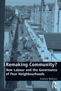 Cover image: Remaking Community? 1st edition 9780754678540