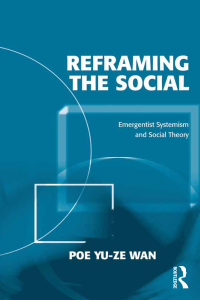 Cover image: Reframing the Social 1st edition 9780367602253