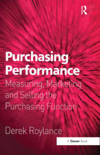 Imagen de portada: Purchasing Performance 1st edition 9781032837741