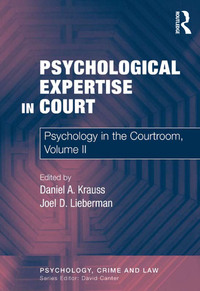 Omslagafbeelding: Psychological Expertise in Court 1st edition 9780754676874
