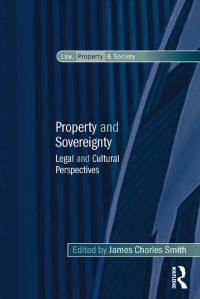 Cover image: Property and Sovereignty 1st edition 9780367601096