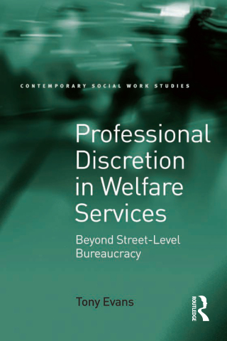 Cover image: Professional Discretion in Welfare Services 1st edition 9780754674917