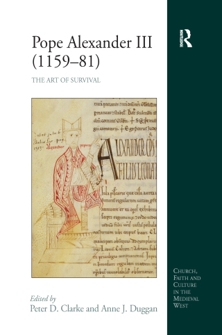 Cover image: Pope Alexander III (1159–81) 1st edition 9780754662884