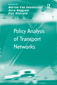 Imagen de portada: Policy Analysis of Transport Networks 1st edition 9780754645474